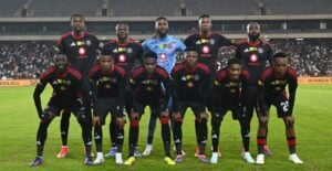 Orlando Pirates XI against SuperSport United
