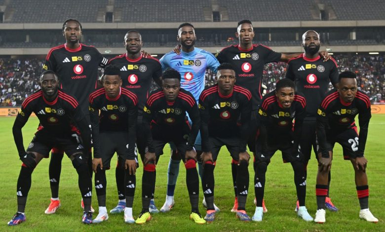 Orlando Pirates XI against SuperSport United