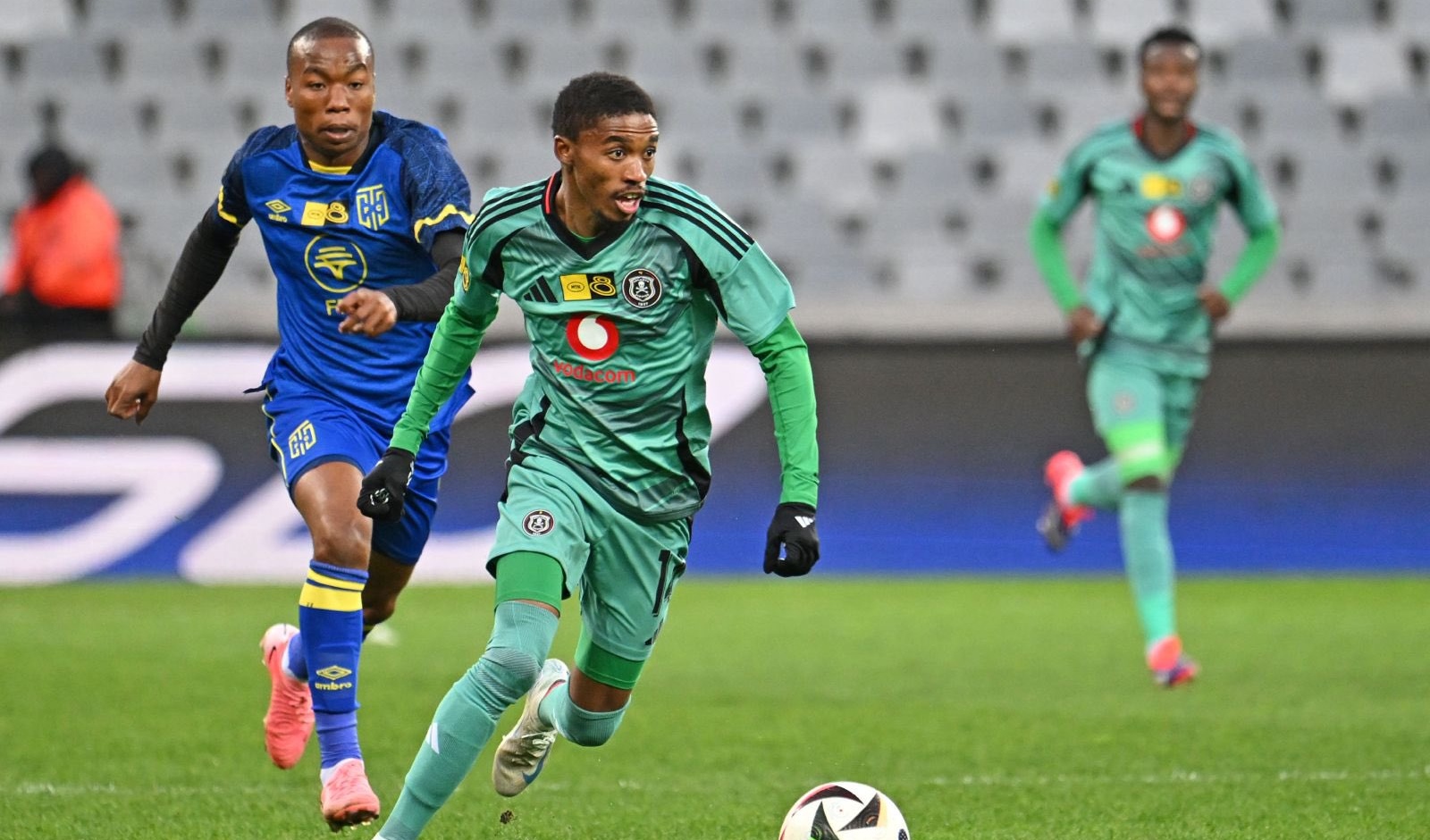 Orlando Pirates in action against Cape Town City