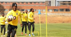Orlando Pirates attacker Patrick Maswanganyi