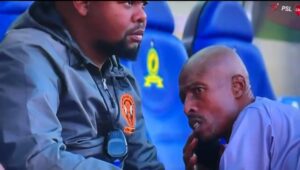 Head coach of Polokwane City Phuti Mohafe has explained why he had to take a phone call in the middle of their MTN8 match against Mamelodi Sundowns