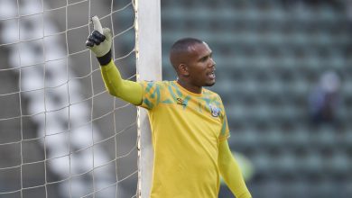 Ricardo Goss in action for SuperSport United