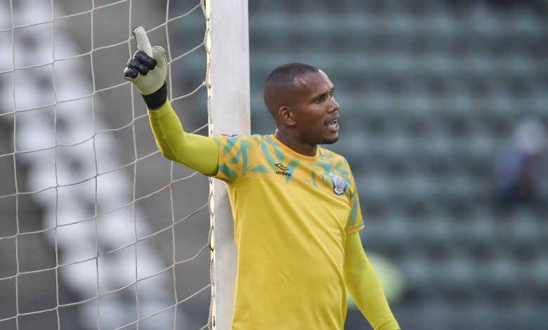 Ricardo Goss in action for SuperSport United