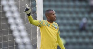 Ricardo Goss in action for SuperSport United