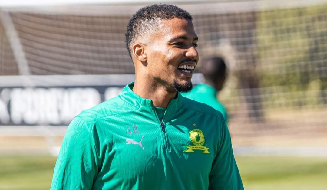 Rivaldo Coetzee during Mamelodi Sundwns training