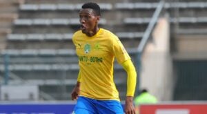 Sammy Seabi in Mamelodi Sundowns colours