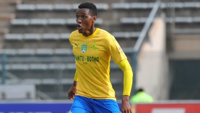 Sammy Seabi in Mamelodi Sundowns colours