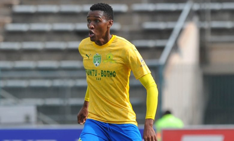 Sammy Seabi in Mamelodi Sundowns colours