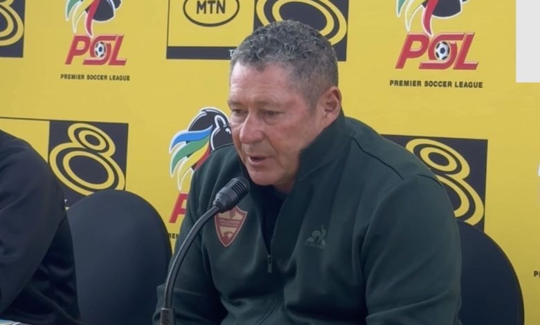 Barker on big clubs' interest in Stellenbosch players: 'It's a bit irritating'