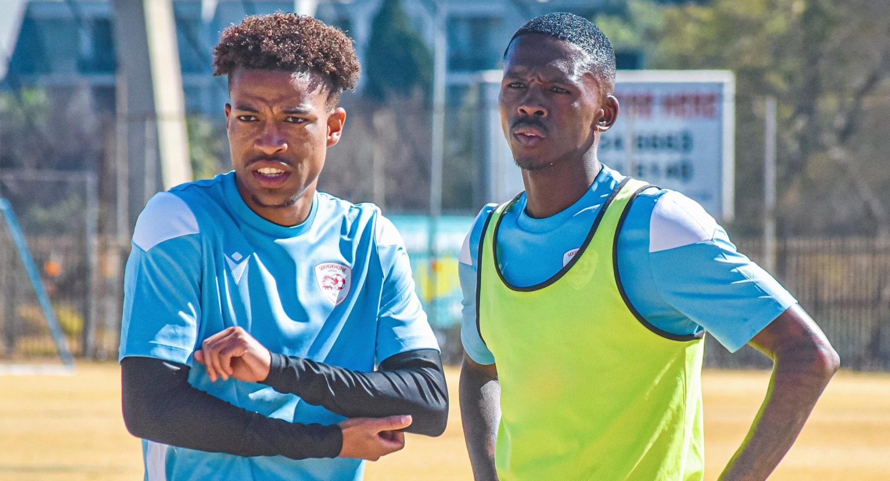 Sekhukhune United during Sekhukhune United training