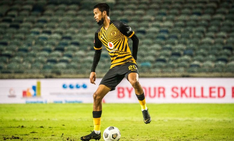 Yagan Sasman in action for his former club Kaizer Chiefs