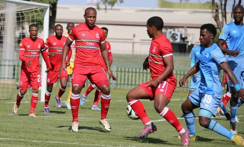 AmaTuks in action with Upington City