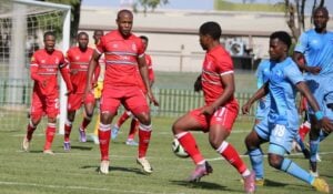 AmaTuks in action with Upington City