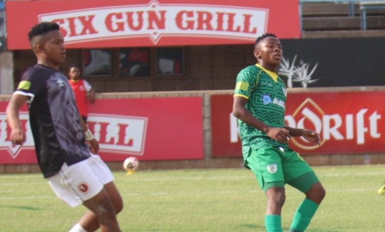 Baroka FC in action against Hungry Lions