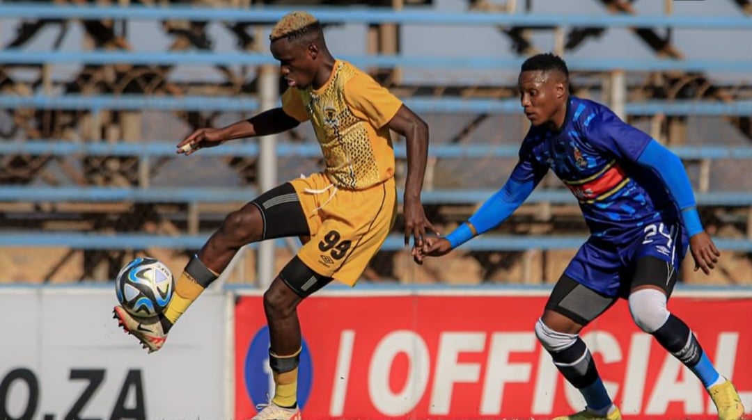 Bethuel Muzeu in action for Black Leopards