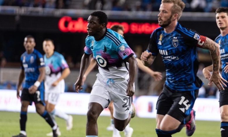 Bongokuhle Hlongwane put up a five star performance to score a brace as MLS side Minnesota United recorded their first away win in nearly four months