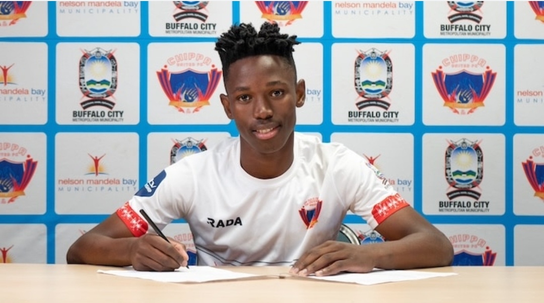 Boy Madingwane during the Chippa United unveiling