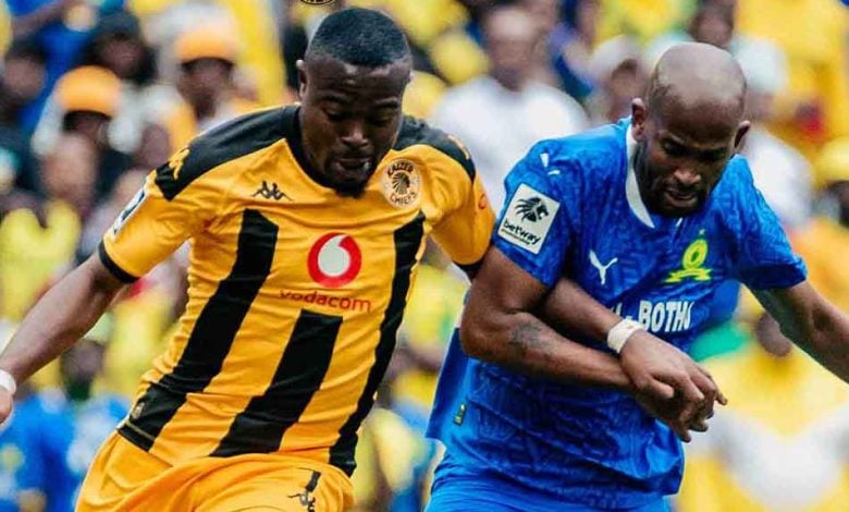 Betway Premiership between Kaizer Chiefs and Mamelodi Sundowns