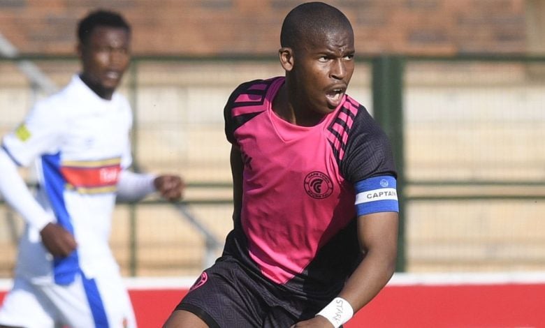 Chumani Butsaka in Cape Town Spurs colours