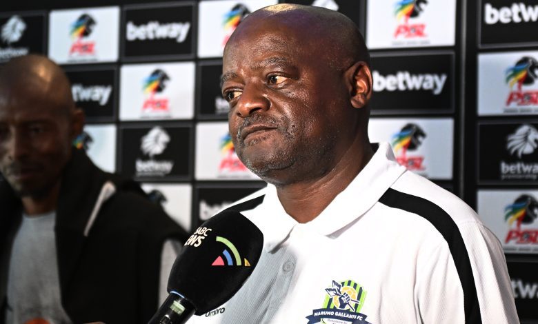 Marumo Gallants coach Dan Malesela at the Betway Premiership launch