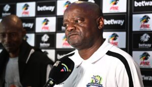 Marumo Gallants coach Dan Malesela at the Betway Premiership launch