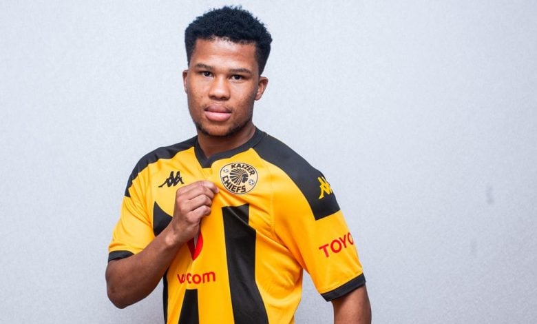 Donay Jansen in Kaizer Chiefs colours