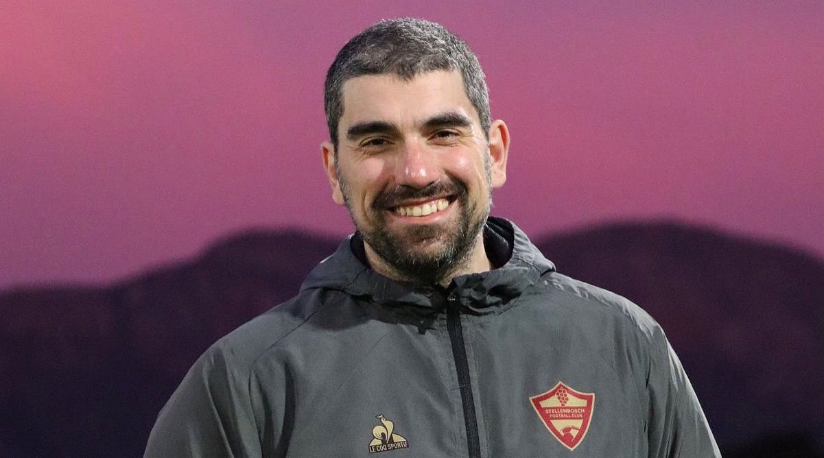 Stellenbosch FC DDC side head coach Evangelos Vellios,