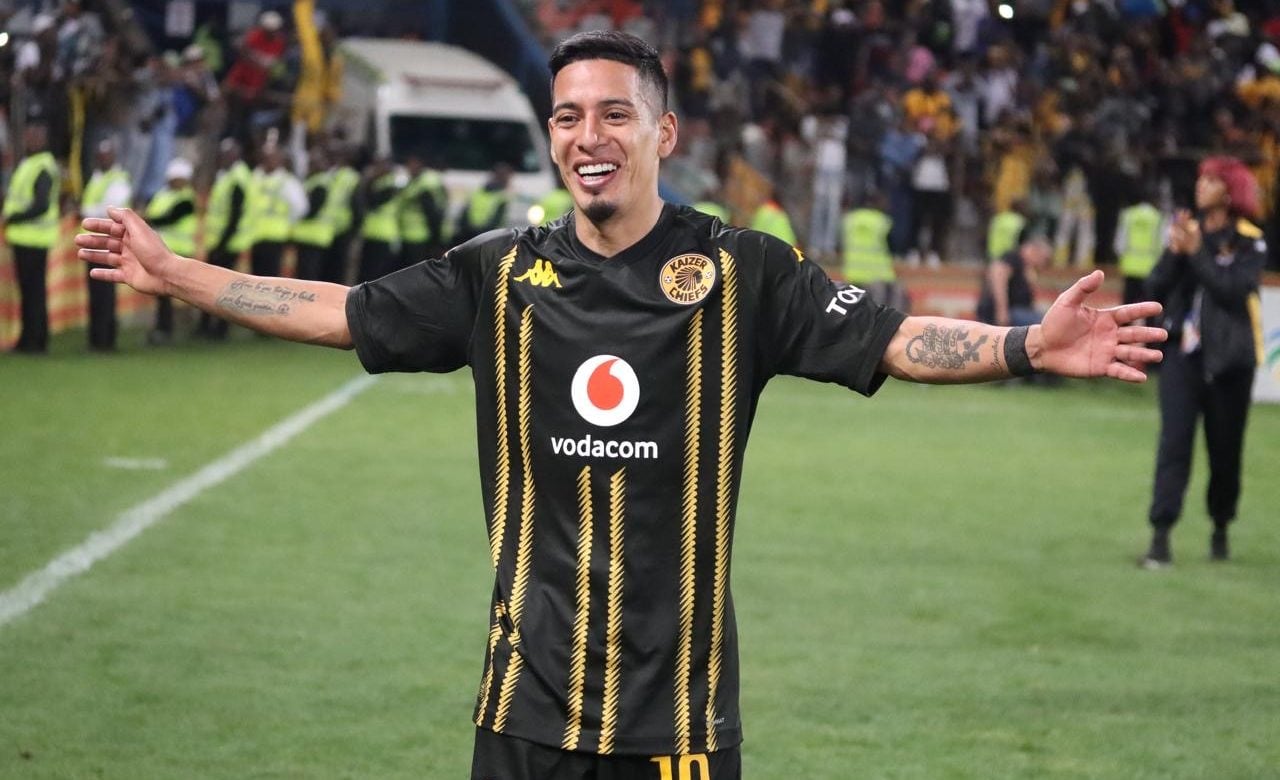 Gaston Sirino of Kaizer Chiefs. Pictures by Zakhele Makautsi:Zakes Photography