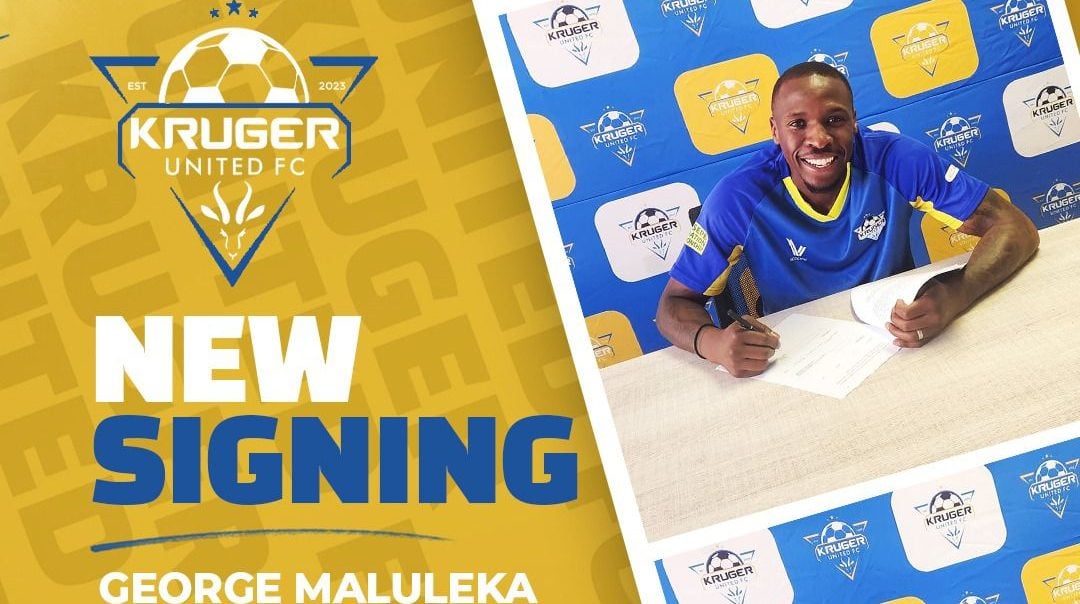 George Maluleka of Kruger United FC