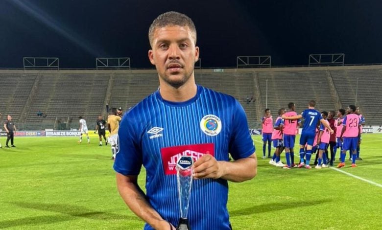 SuperSport United midfielder Grant Margeman