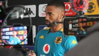 Inacio Miguel in Kaizer Chiefs colours