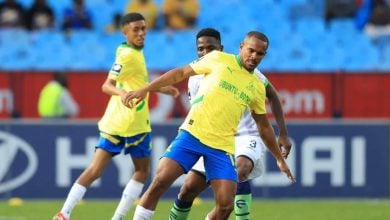 Iqraam Rayners in action for Mamelodi Sundowns