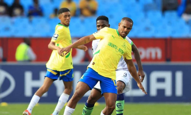 Iqraam Rayners in action for Mamelodi Sundowns