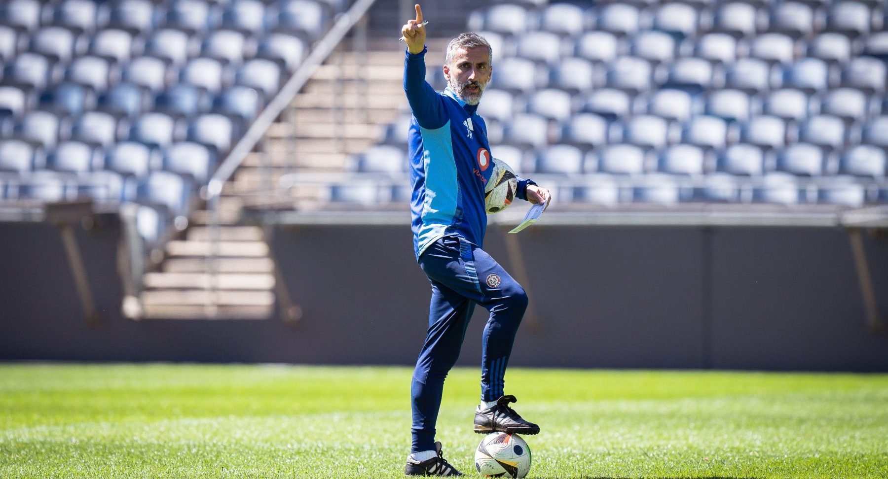 Orlando Pirates head coach Jose Riveiro