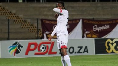 Kamohelo Mahlatsi during his stint at Chippa United