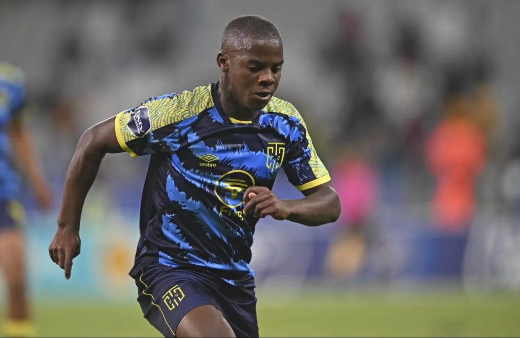 Luphumlo Kaka Sifumba during his Cape Town City FC days