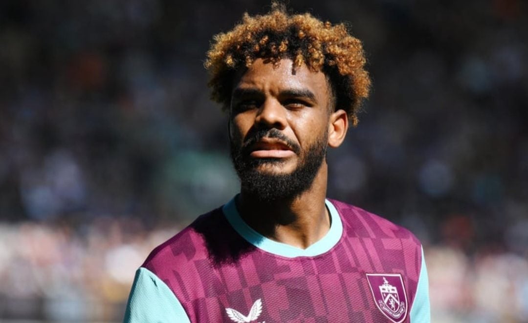 Lyle Foster during Burnley FC match in the English Championship