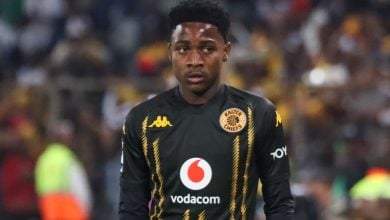 Mfundo Vilakazi of SA U-19 and Kaizer Chiefs