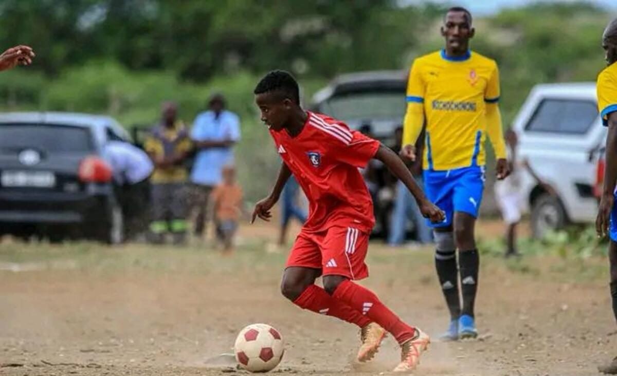 Musekwa Junior an 18 year old midfielder who won player of the tournament