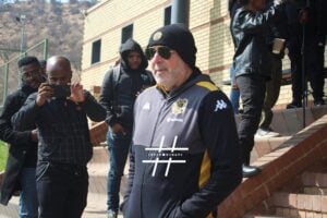 Nasreddine Nabi of Kaizer Chiefs at the Kaizer Chiefs village