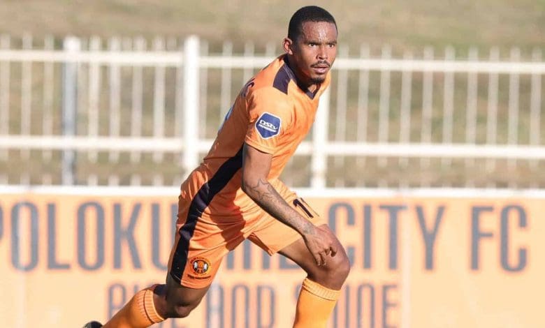 Oswin Appollis in action for Polokwane City