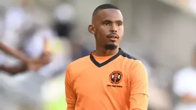 Oswin Appollis in Polokwane City FC colours