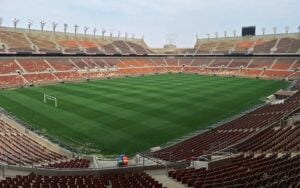 The Polokwane Municipality has assured football fans that the playing pitch at Peter Mokaba Stadium remains up to standard for its first Betway Premiership match after concerns during an MTN8 match last month. 