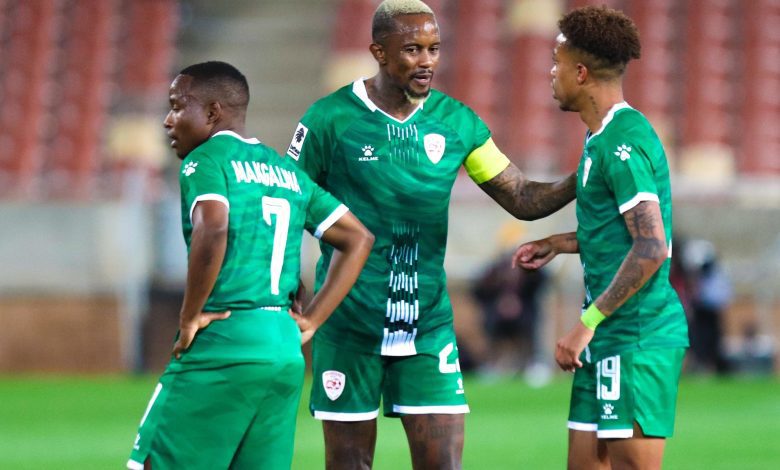 Sekhukhune United in action in CAF Confederation Cup