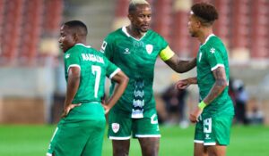 Sekhukhune United in action in CAF Confederation Cup