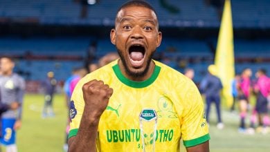 Sipho Mbule on Mamelodi Sundowns colours