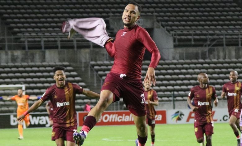 Stellenbosch FC in action against Cape Town City in the Western Cape derby