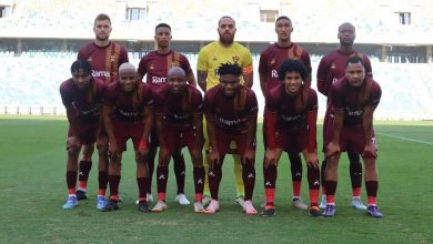 Stellenbosch players pose for a team picture