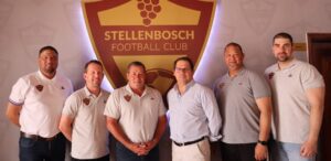 Steve Barker and his technical team