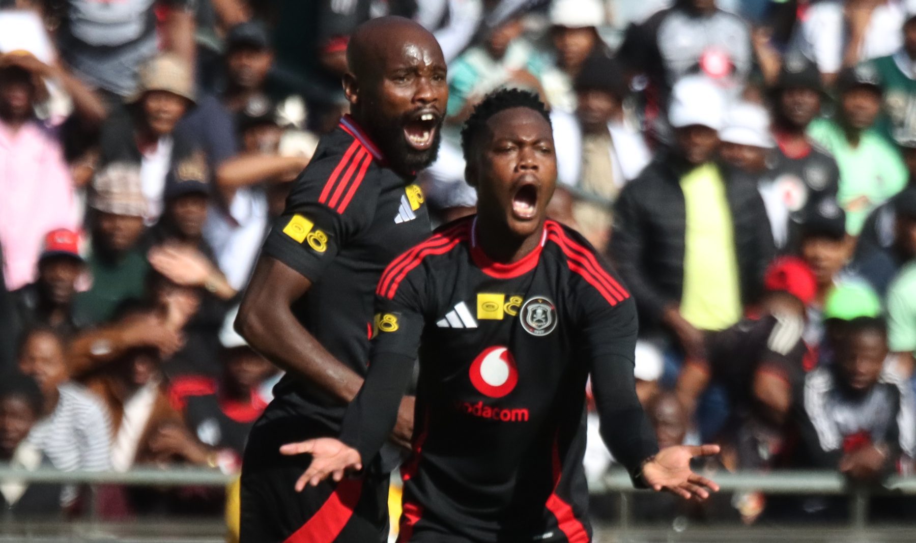 Thabiso Sesane during Orlando Pirates match